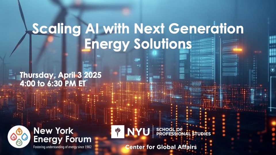 Scaling AI with Next Generation Energy Solutions